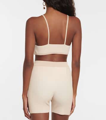 Shorts Le Short Arancia aus Rippstrick | Jacquemus