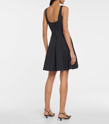 Minikleid Wells aus Baumwolle | Staud