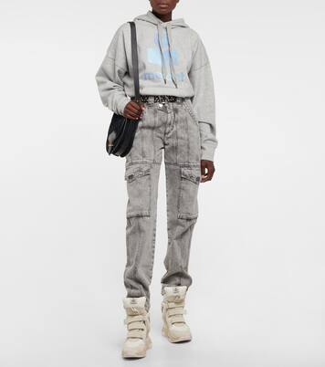 High-Rise Cargo-Jeans Vayoneo | Marant Etoile