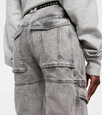 High-Rise Cargo-Jeans Vayoneo | Marant Etoile