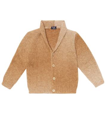 Dégradé alpaca-blend knit cardigan | Il Gufo