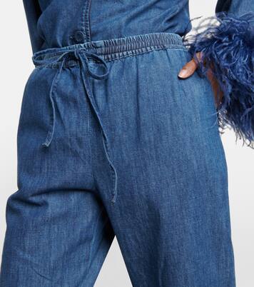 Weite Hose aus Denim | Valentino