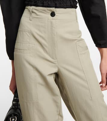 White Label High-Rise-Hose | Proenza Schouler