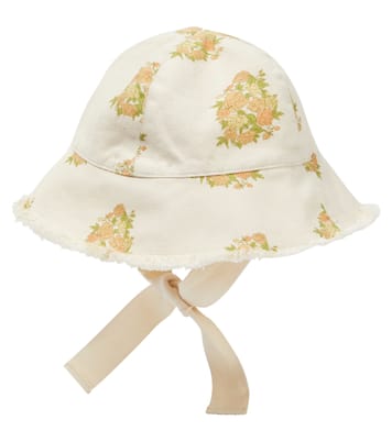 Loretta floral denim bucket hat | The New Society