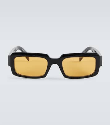 Eckige Sonnenbrille Symbole | Prada