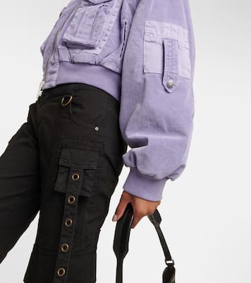 Bomberjacke aus Samt | Blumarine