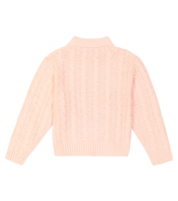 Teddy Bear wool and cotton sweater | Moschino Kids