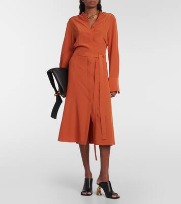 Abito midi Fairbaim in seta | Joseph