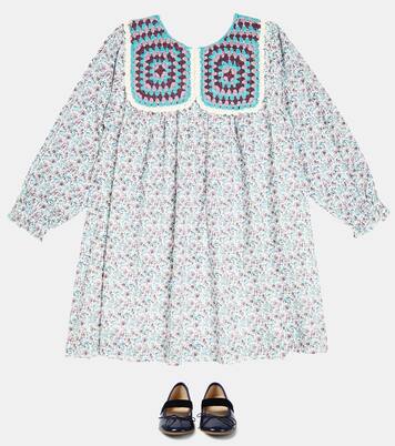 Warise floral cotton crochet dress | Louise Misha