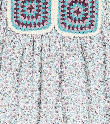 Warise floral cotton crochet dress | Louise Misha