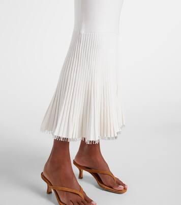 Vestido midi Atalanta con cuentas | Galvan