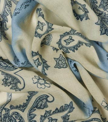 Foulard imprimé en laine | Acne Studios