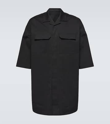 Chemise Magnum Tommy en popeline de coton mélangé | Rick Owens