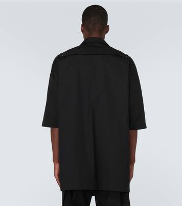 Chemise Magnum Tommy en popeline de coton mélangé | Rick Owens