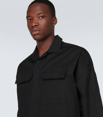 Chemise Magnum Tommy en popeline de coton mélangé | Rick Owens