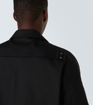Chemise Magnum Tommy en popeline de coton mélangé | Rick Owens