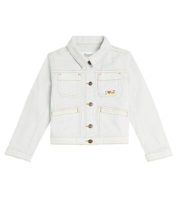 Cassidy embroidered denim jacket | Bonpoint