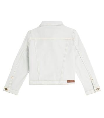 Cassidy embroidered denim jacket | Bonpoint