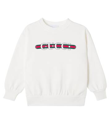 Printed cotton sweatshirt | Gucci Kids
