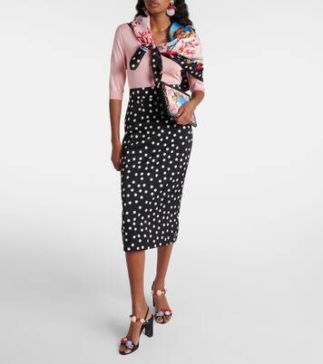 Pullover Capri aus Seide | Dolce&Gabbana