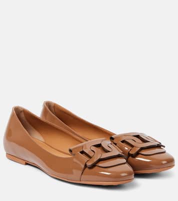 Kate patent leather ballet flats | Tod's