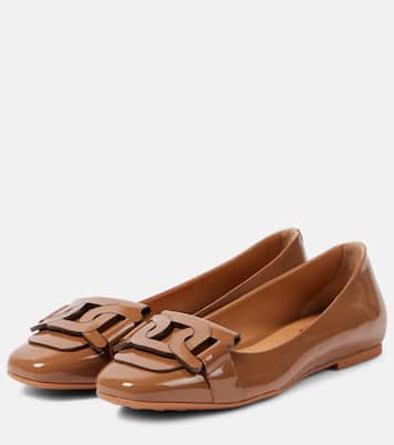 Kate patent leather ballet flats | Tod's