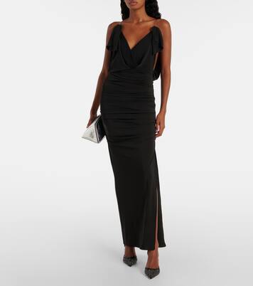 Escarpins Lidia 70 en résille à ornements | Paris Texas