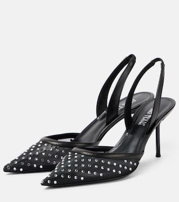 Escarpins Lidia 70 en résille à ornements | Paris Texas