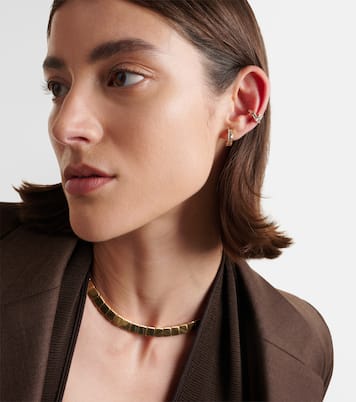 Boucles d'oreilles Hannah en or 18 ct et diamants | Anita Ko