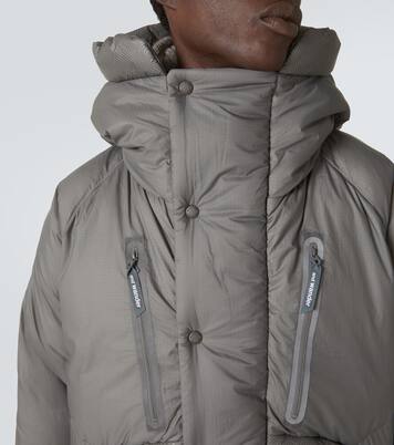 Logo puffer jacket | And Wander