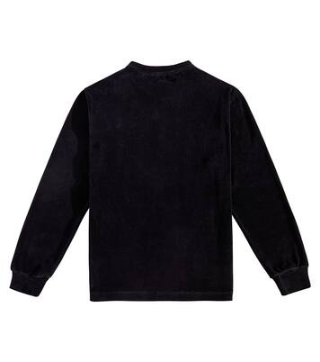 Logo cotton-blend sweatshirt | Balmain Kids