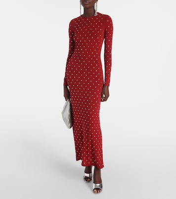 Robe longue à ornements | Rabanne