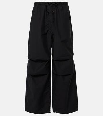Cotton-blend wide-leg pants | Acne Studios