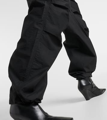 Cotton-blend wide-leg pants | Acne Studios