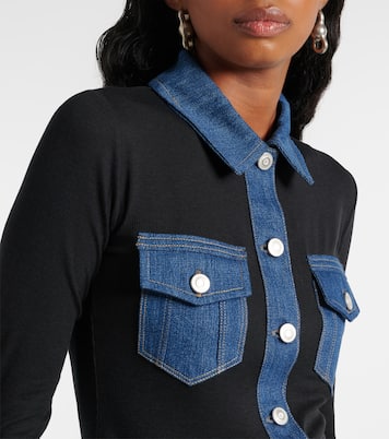 Jacke mit Denim | Coperni