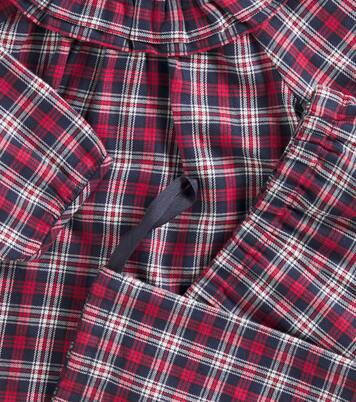 Baby Barulina checked cotton pajamas | Bonpoint