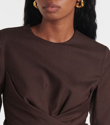 Vestido Elta de lana | Emilia Wickstead