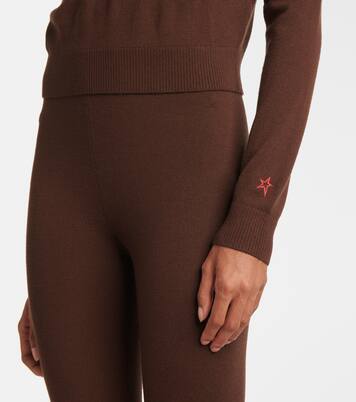 Nordic intarsia wool half-zip sweater | Perfect Moment