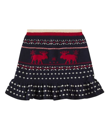 Cotton and wool skirt | Polo Ralph Lauren Kids