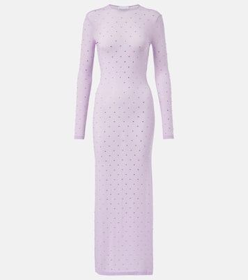 Robe longue Second Skin à ornements | Rabanne