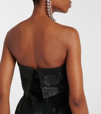 Off-Shoulder-Top aus Jacquard | Rotate