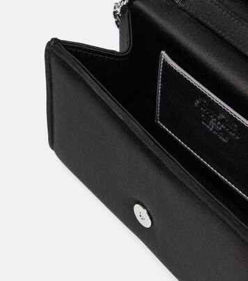 Pilgrim Micro embellished satin shoulder bag | Roger Vivier