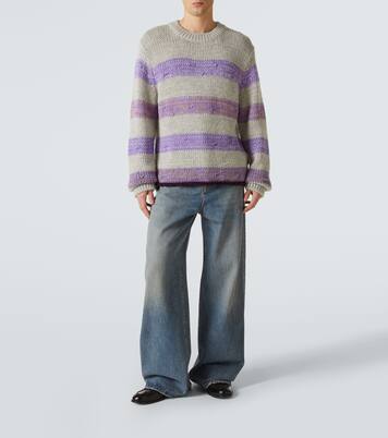 Jersey de lana a rayas | Loewe