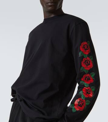 Bedrucktes Longsleeve aus Baumwoll-Jersey | Simone Rocha