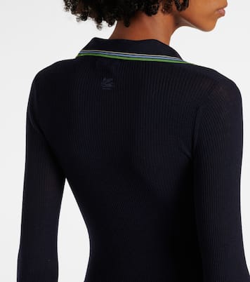 Polopullover aus Wolle und Baumwolle | Etro