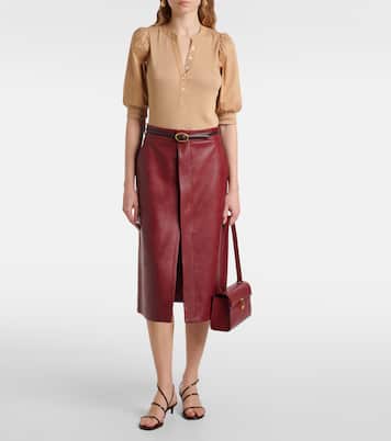 Top aus einem Baumwollgemisch | Veronica Beard