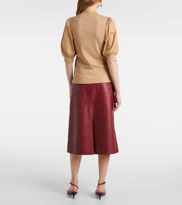 Top aus einem Baumwollgemisch | Veronica Beard