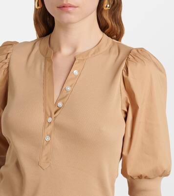 Top aus einem Baumwollgemisch | Veronica Beard