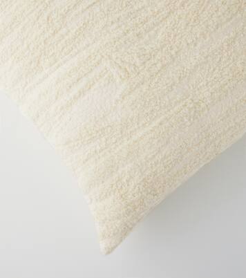 Biplex wool and cotton-blend cushion | The House of Lyria