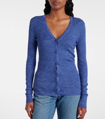Cardigan Aiste aus Kaschmir, Seide und Hanf | Gabriela Hearst